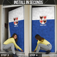 Personalized Italy Trentino-Alto Adige Door Cover Inspiration Flags Style - Wonder Print Shop