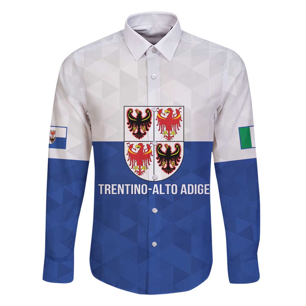 Personalized Italy Trentino-Alto Adige Family Matching Long Sleeve Bodycon Dress and Hawaiian Shirt Inspiration Flags Style