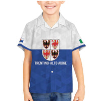 Personalized Italy Trentino-Alto Adige Family Matching Mermaid Dress and Hawaiian Shirt Inspiration Flags Style