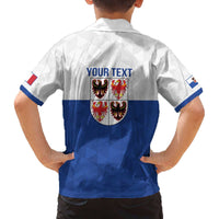 Personalized Italy Trentino-Alto Adige Family Matching Off The Shoulder Long Sleeve Dress and Hawaiian Shirt Inspiration Flags Style