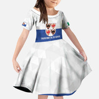 Personalized Italy Trentino-Alto Adige Family Matching Off The Shoulder Long Sleeve Dress and Hawaiian Shirt Inspiration Flags Style