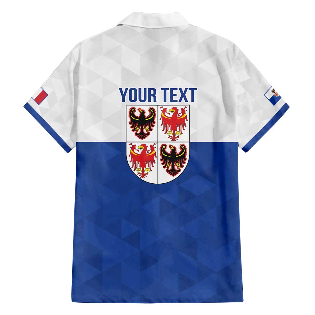 Personalized Italy Trentino-Alto Adige Family Matching Off Shoulder Short Dress and Hawaiian Shirt Inspiration Flags Style