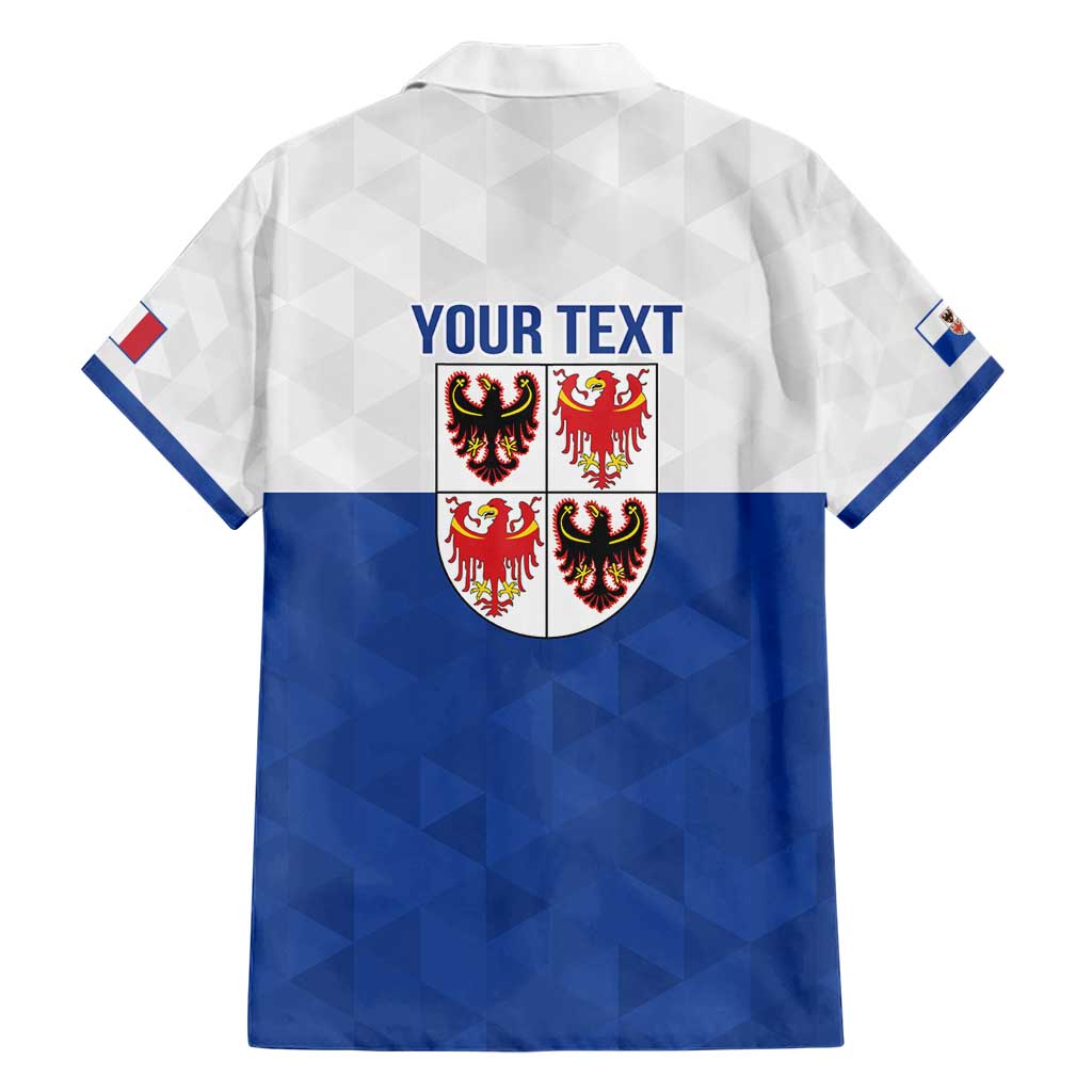 Personalized Italy Trentino-Alto Adige Family Matching Short Sleeve Bodycon Dress and Hawaiian Shirt Inspiration Flags Style