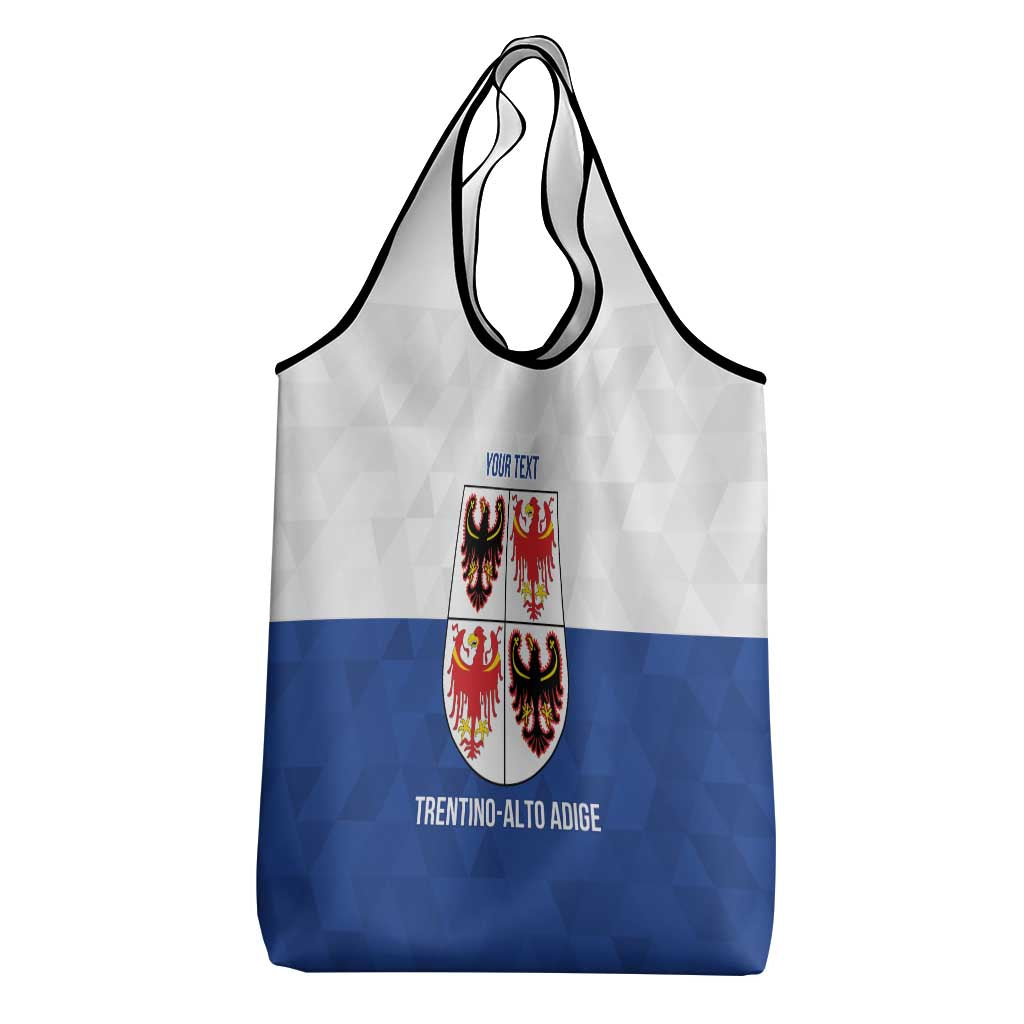 Personalized Italy Trentino-Alto Adige Grocery Bag Inspiration Flags Style