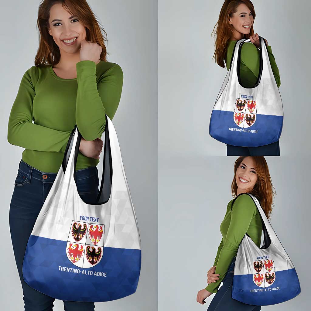 Personalized Italy Trentino-Alto Adige Grocery Bag Inspiration Flags Style