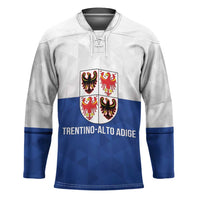 Personalized Italy Trentino-Alto Adige Hockey Jersey Inspiration Flags Style - Wonder Print Shop