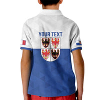 Personalized Italy Trentino-Alto Adige Kid Polo Shirt Inspiration Flags Style