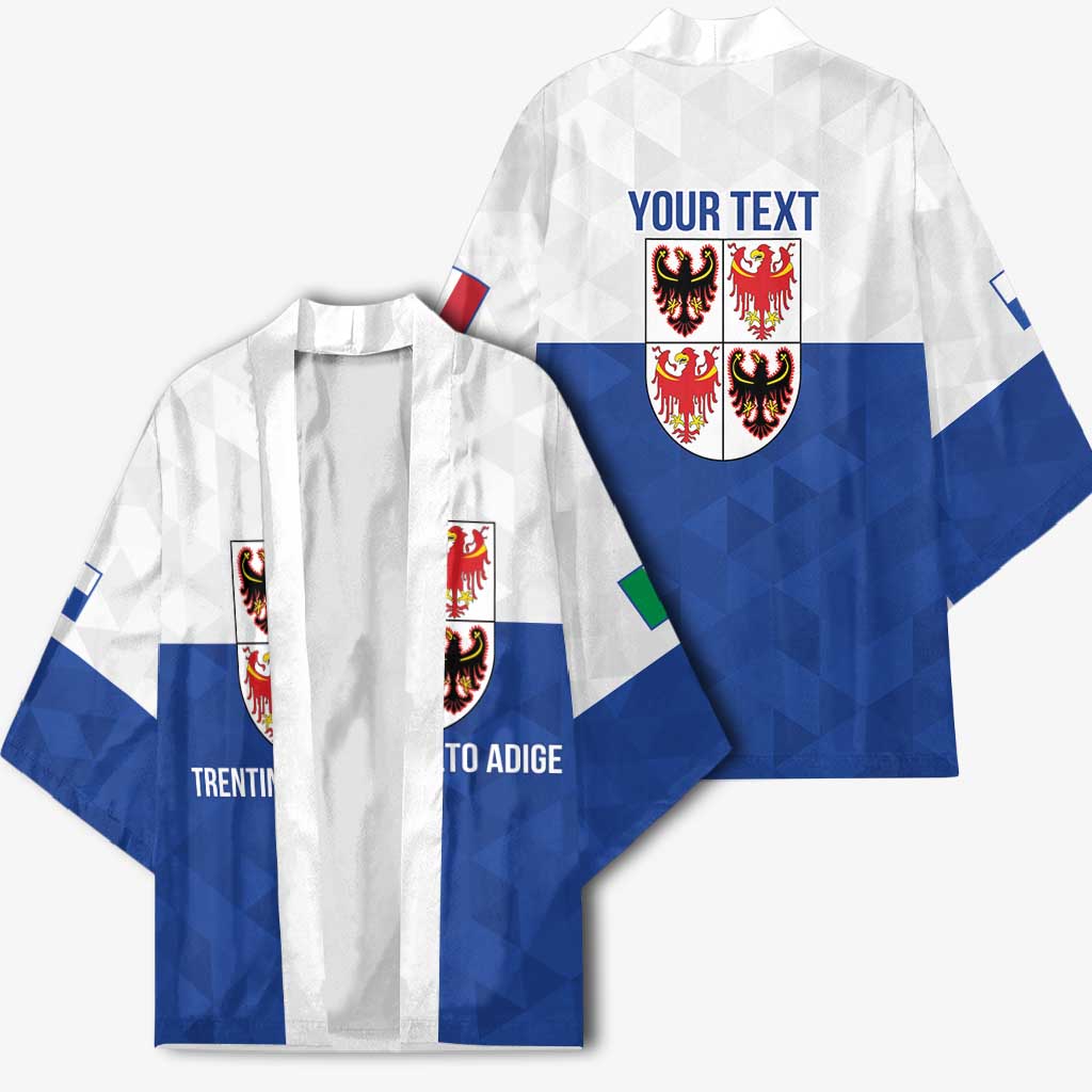 Personalized Italy Trentino-Alto Adige Kimono Inspiration Flags Style - Wonder Print Shop