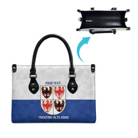 Personalized Italy Trentino-Alto Adige Leather Bag Inspiration Flags Style - Wonder Print Shop