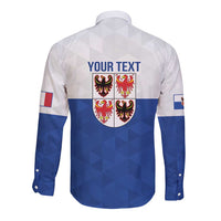 Personalized Italy Trentino-Alto Adige Long Sleeve Button Shirt Inspiration Flags Style