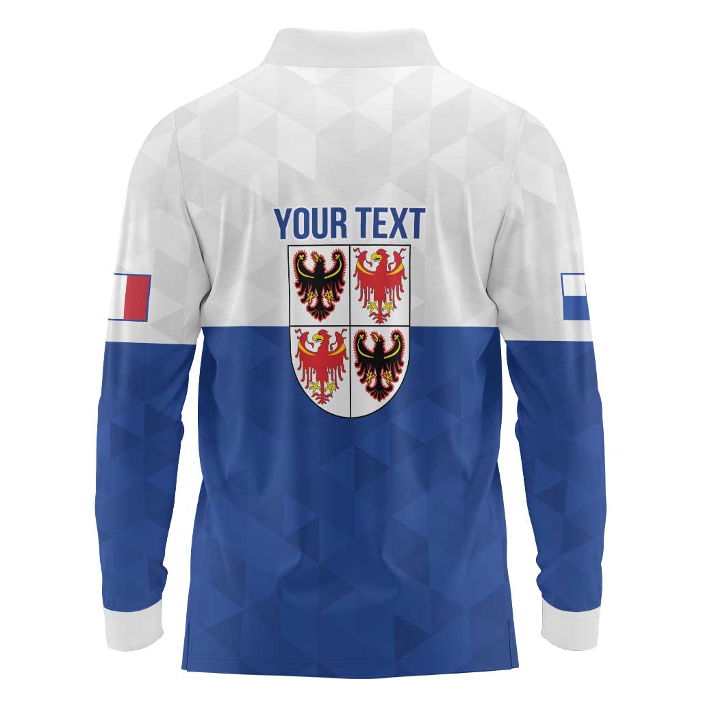 Personalized Italy Trentino-Alto Adige Long Sleeve Polo Shirt Inspiration Flags Style