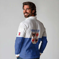 Personalized Italy Trentino-Alto Adige Long Sleeve Polo Shirt Inspiration Flags Style