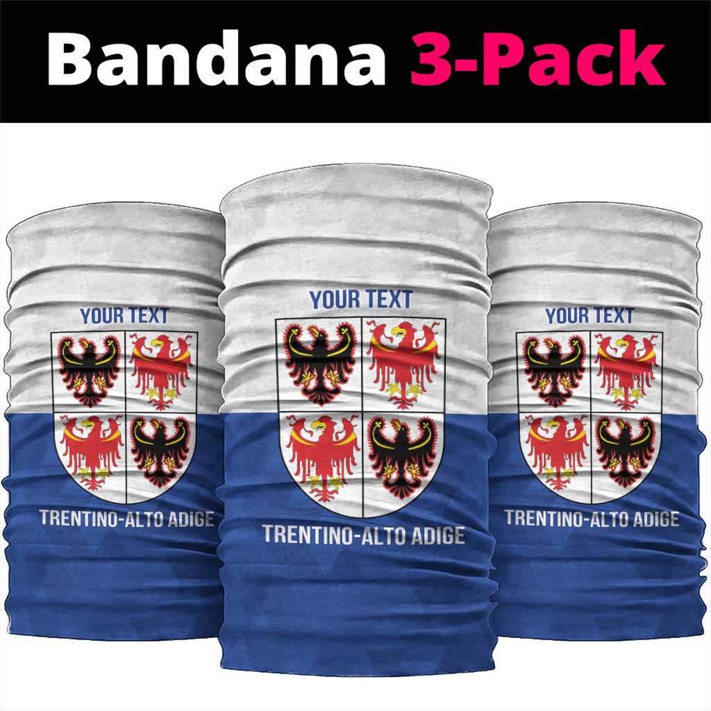 Personalized Italy Trentino-Alto Adige Neck Gaiter Inspiration Flags Style - Wonder Print Shop