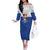 Personalized Italy Trentino-Alto Adige Off The Shoulder Long Sleeve Dress Inspiration Flags Style