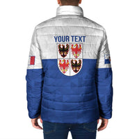 Personalized Italy Trentino-Alto Adige Padded Jacket Inspiration Flags Style - Wonder Print Shop