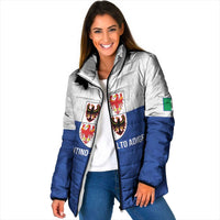 Personalized Italy Trentino-Alto Adige Padded Jacket Inspiration Flags Style - Wonder Print Shop