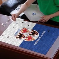 Personalized Italy Trentino-Alto Adige Puzzle Inspiration Flags Style - Wonder Print Shop