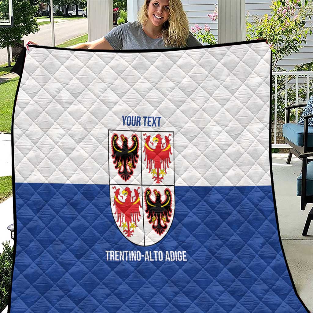 Personalized Italy Trentino-Alto Adige Quilt Inspiration Flags Style