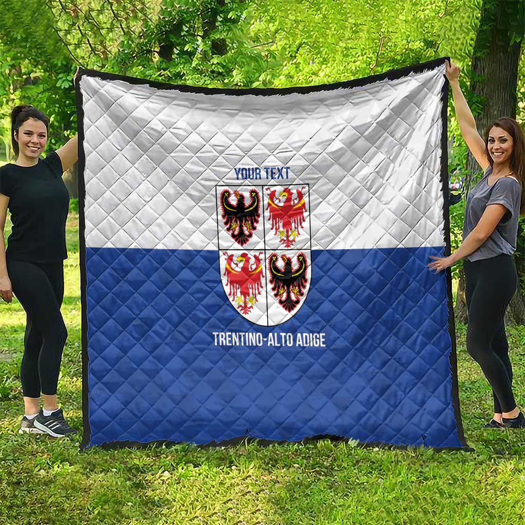 Personalized Italy Trentino-Alto Adige Quilt Inspiration Flags Style