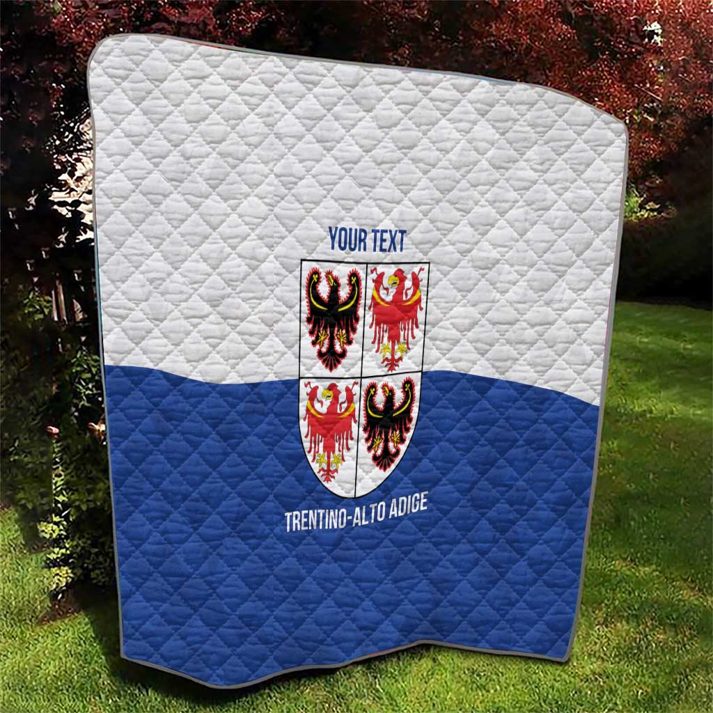 Personalized Italy Trentino-Alto Adige Quilt Inspiration Flags Style