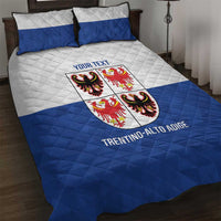 Personalized Italy Trentino-Alto Adige Quilt Bed Set Inspiration Flags Style