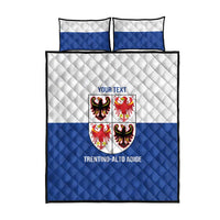 Personalized Italy Trentino-Alto Adige Quilt Bed Set Inspiration Flags Style