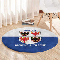 Personalized Italy Trentino-Alto Adige Round Carpet Inspiration Flags Style