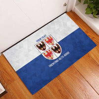 Personalized Italy Trentino-Alto Adige Rubber Doormat Inspiration Flags Style