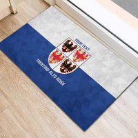 Personalized Italy Trentino-Alto Adige Rubber Doormat Inspiration Flags Style