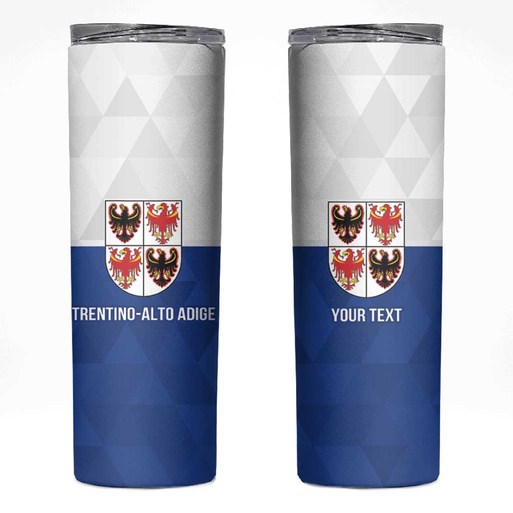 Personalized Italy Trentino-Alto Adige Skinny Tumbler Inspiration Flags Style