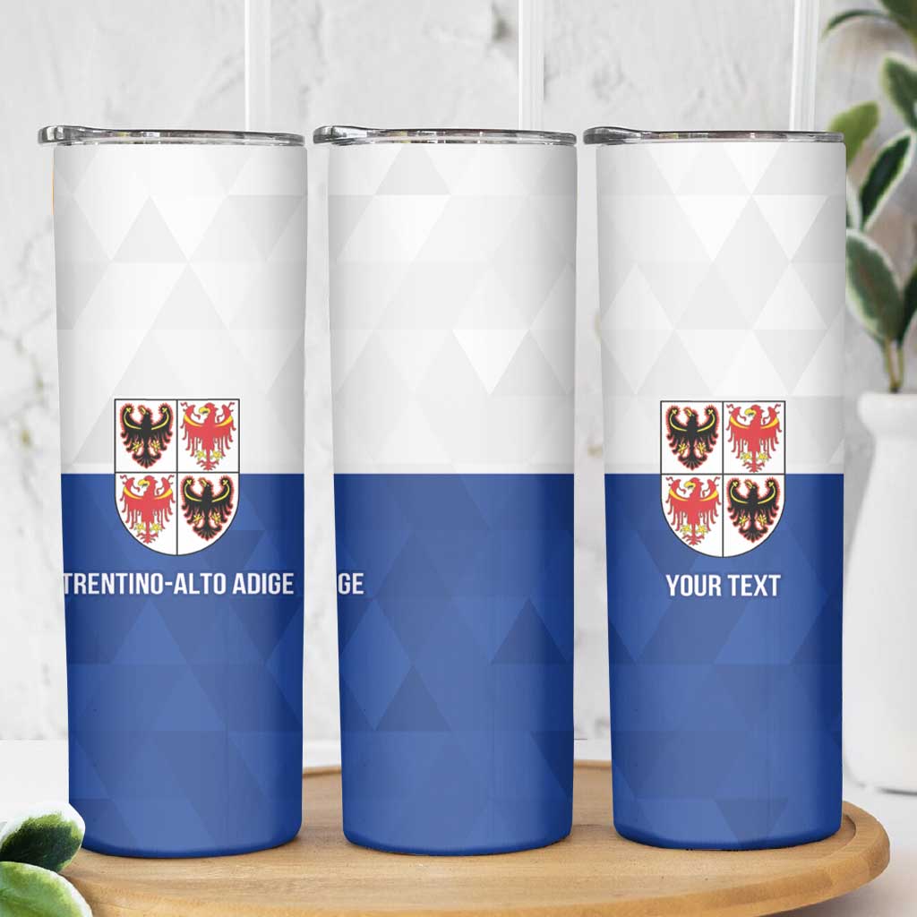 Personalized Italy Trentino-Alto Adige Skinny Tumbler Inspiration Flags Style