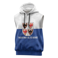 Personalized Italy Trentino-Alto Adige Sleeveless Hoodie Inspiration Flags Style - Wonder Print Shop