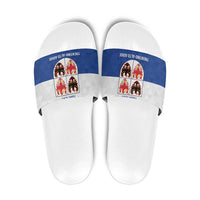 Personalized Italy Trentino-Alto Adige Slide Sandals Inspiration Flags Style - Wonder Print Shop