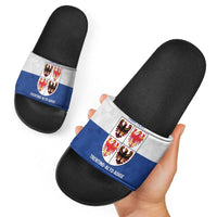 Personalized Italy Trentino-Alto Adige Slide Sandals Inspiration Flags Style - Wonder Print Shop
