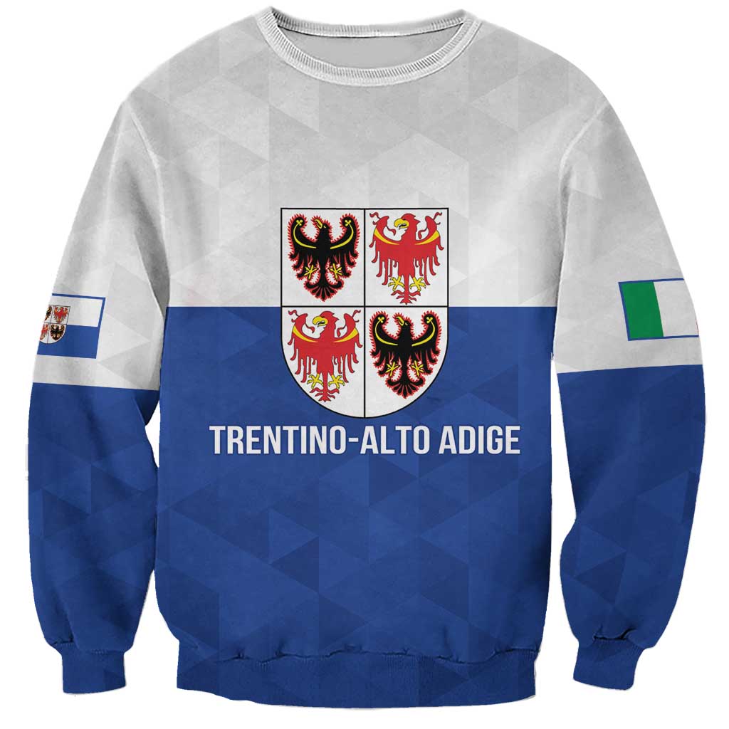 Personalized Italy Trentino-Alto Adige Sweatshirt Inspiration Flags Style