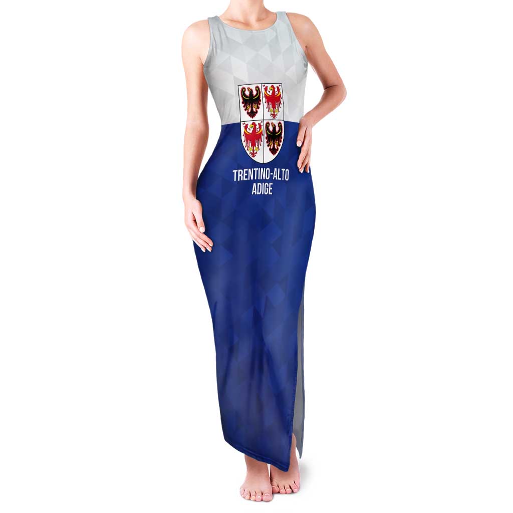 Personalized Italy Trentino-Alto Adige Tank Maxi Dress Inspiration Flags Style
