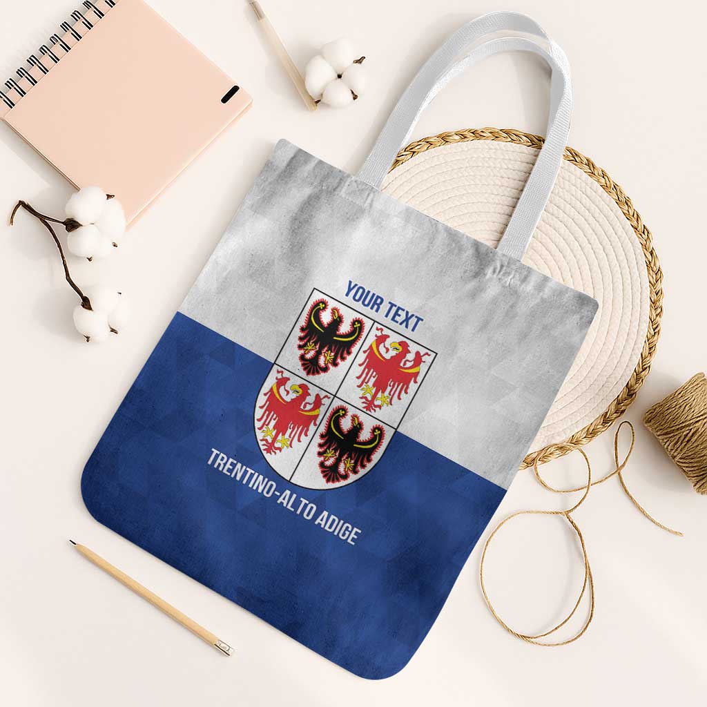 Personalized Italy Trentino-Alto Adige Tote Bag Inspiration Flags Style - Wonder Print Shop