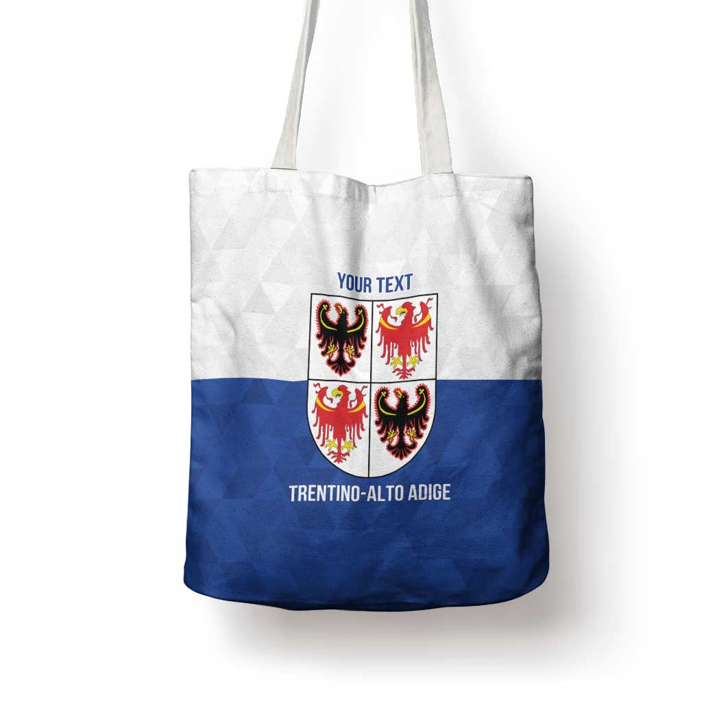 Personalized Italy Trentino-Alto Adige Tote Bag Inspiration Flags Style - Wonder Print Shop