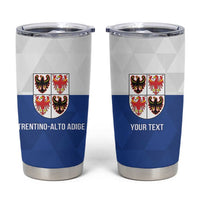 Personalized Italy Trentino-Alto Adige Tumbler Cup Inspiration Flags Style