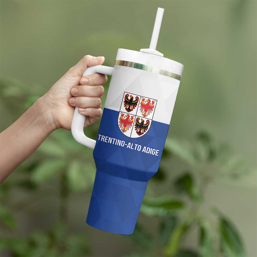 Personalized Italy Trentino-Alto Adige Tumbler With Handle Inspiration Flags Style