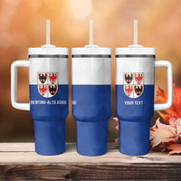 Personalized Italy Trentino-Alto Adige Tumbler With Handle Inspiration Flags Style