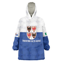 Personalized Italy Trentino-Alto Adige Wearable Blanket Hoodie Inspiration Flags Style