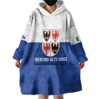 Personalized Italy Trentino-Alto Adige Wearable Blanket Hoodie Inspiration Flags Style