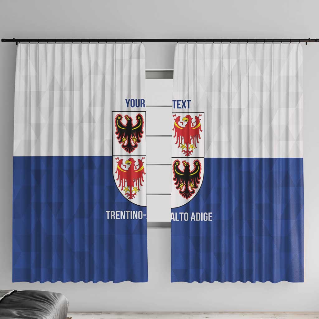 Personalized Italy Trentino-Alto Adige Window Curtain Inspiration Flags Style