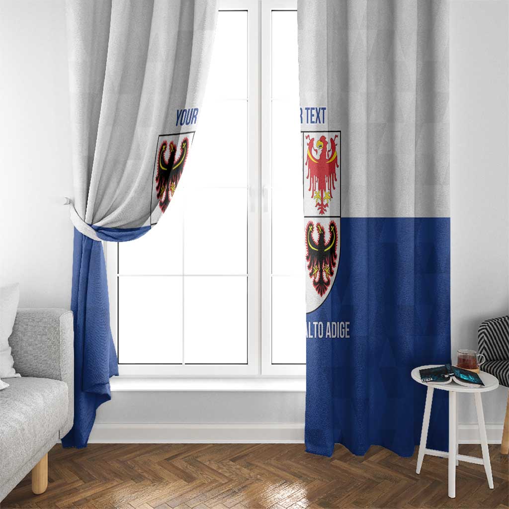 Personalized Italy Trentino-Alto Adige Window Curtain Inspiration Flags Style