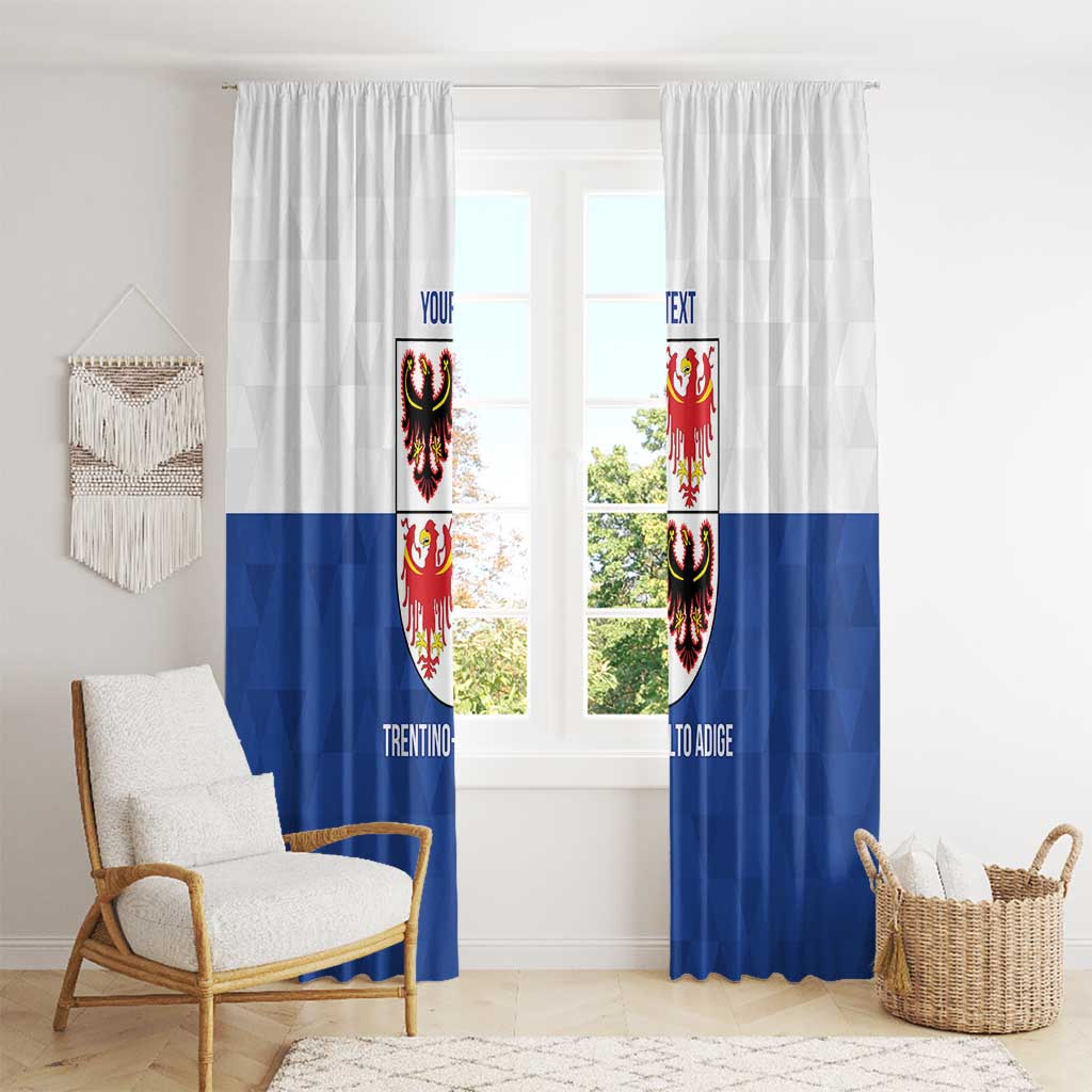 Personalized Italy Trentino-Alto Adige Window Curtain Inspiration Flags Style
