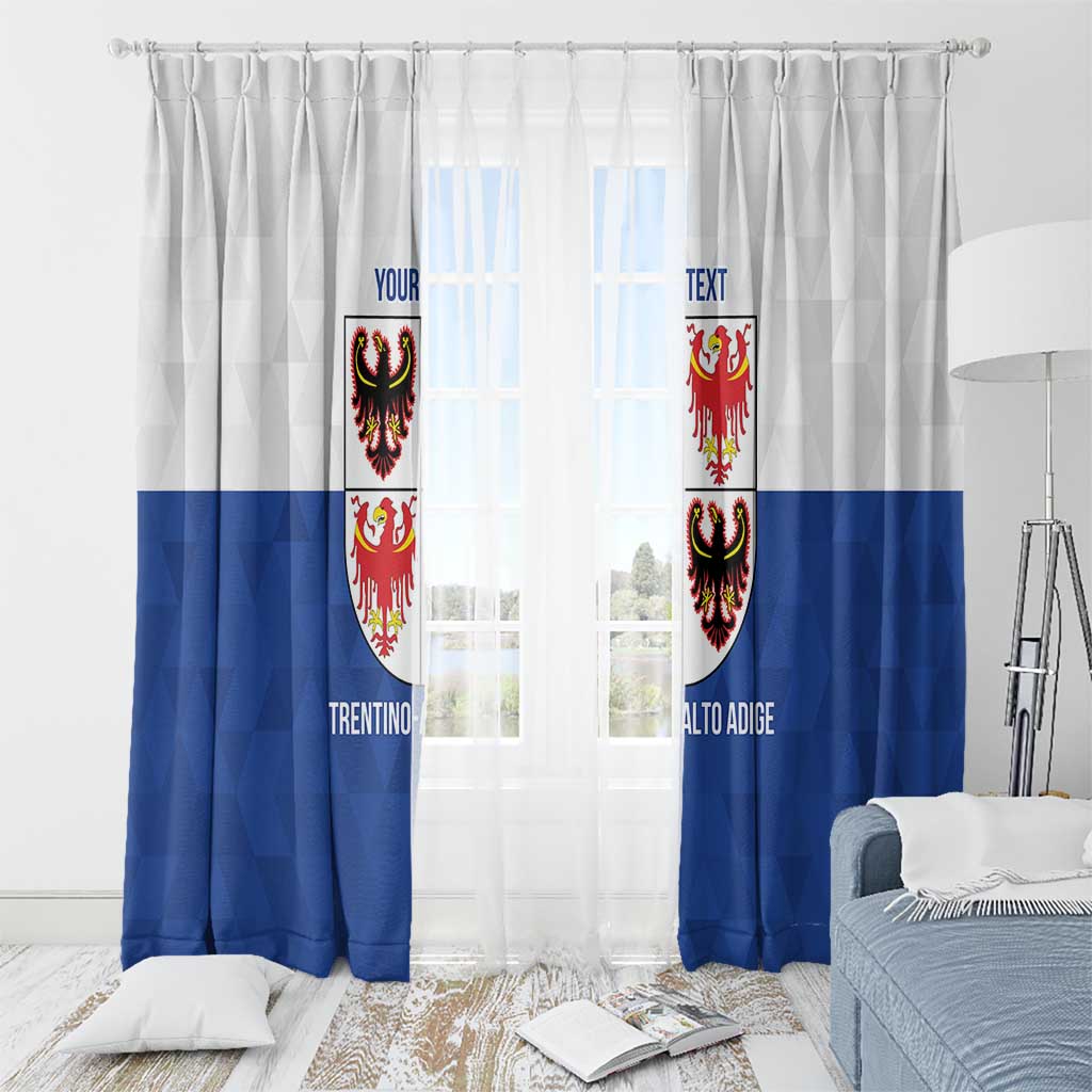 Personalized Italy Trentino-Alto Adige Window Curtain Inspiration Flags Style