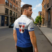 Personalized Italy Trentino-Alto Adige Zipper Polo Shirt Inspiration Flags Style - Wonder Print Shop