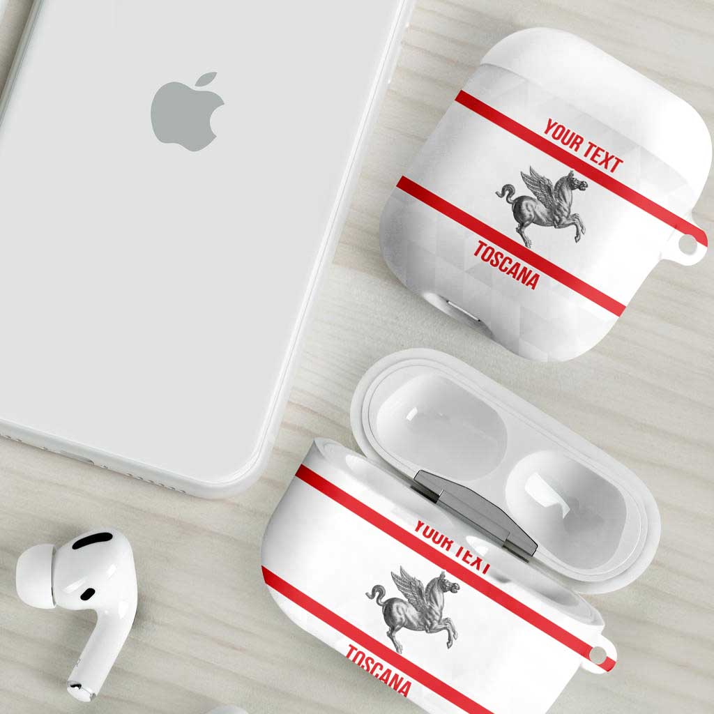Personalized Italy Tuscany Pegasus Rampant AirPods Case Inspiration Flags Style - Wonder Print Shop
