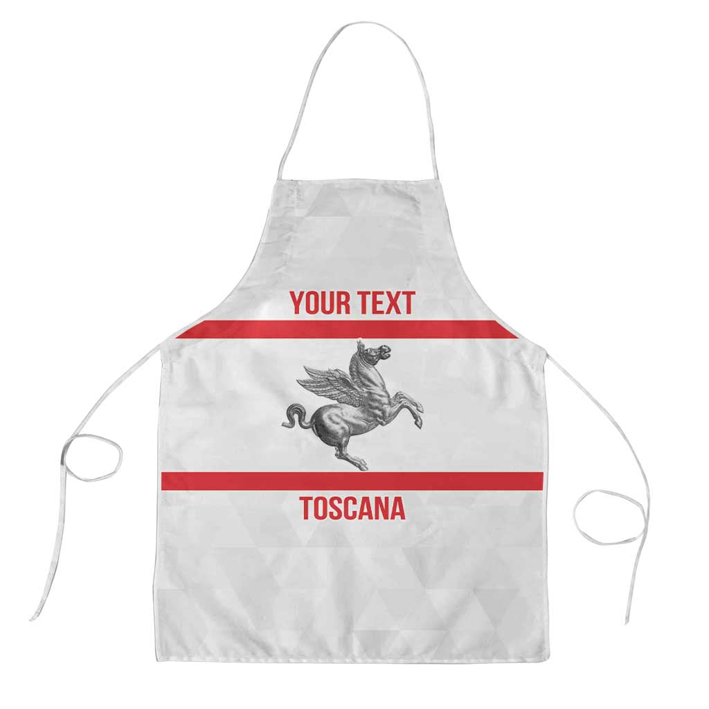 Personalized Italy Tuscany Pegasus Rampant Apron Inspiration Flags Style - Wonder Print Shop